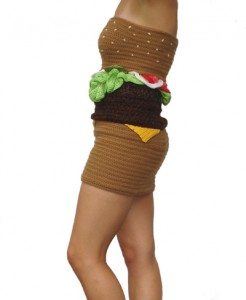 Hamburger Dress (Side)