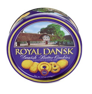royal dansk danish butter cookies tin