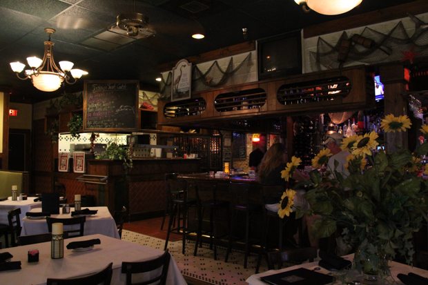Interior Saltwater Cafe Venice FL Restaurant Review