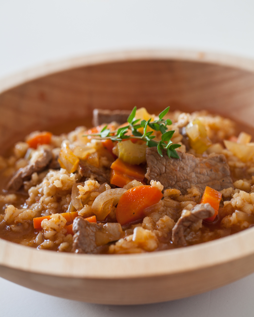 Quick Beef and Barley Stew Recipe