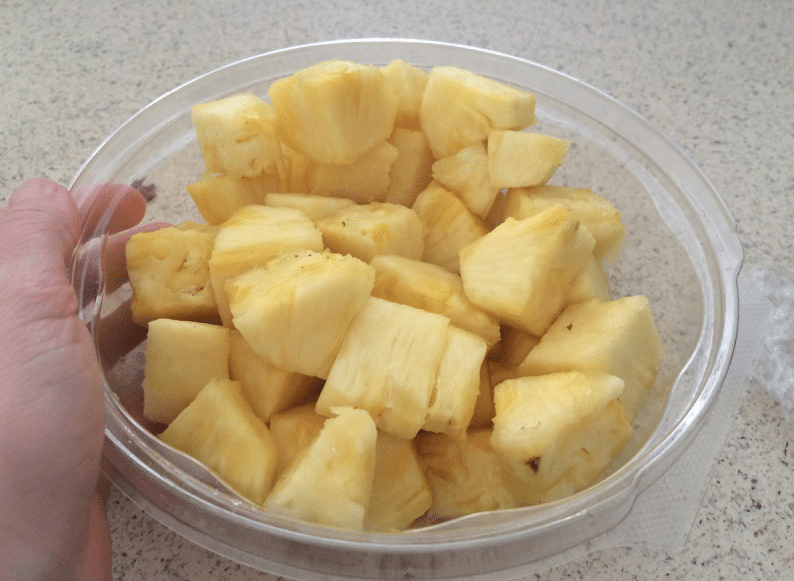 The delicious pineapple that saved me from cravings