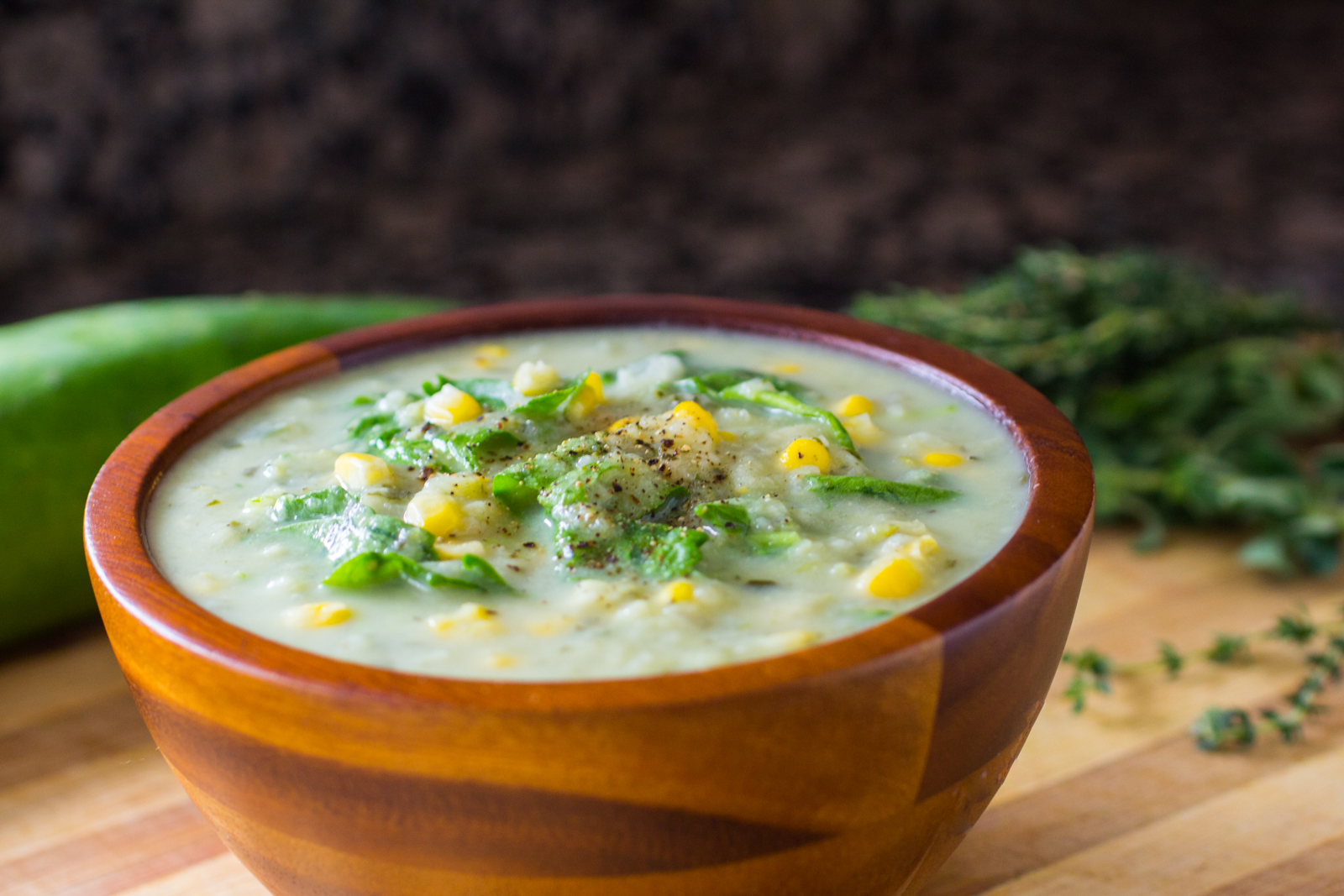 Creamy Zucchini and Corn Soup Recipe [video]