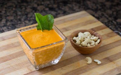 2-Ingredient Creamy Red Pepper Soup Recipe