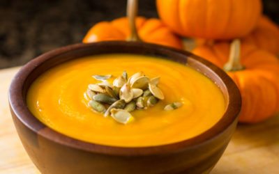 Easy Roasted Pumpkin Soup Recipe (4 Ingredients!) | Nutritarian | Vegan | VIDEO