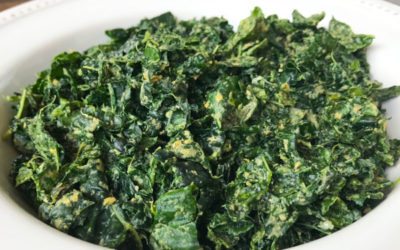 “Cheesy” Kale Salad Recipe | Vegan | Nutritarian