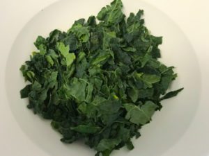 the kale
