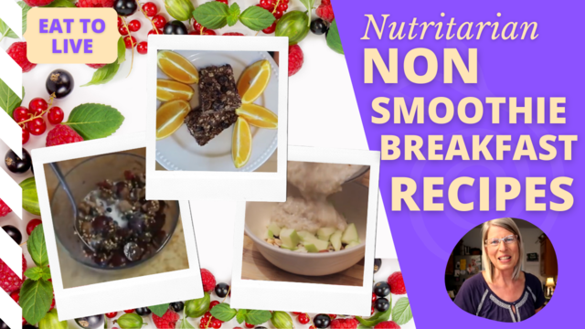 3 Non-Smoothie Breakfast Recipes