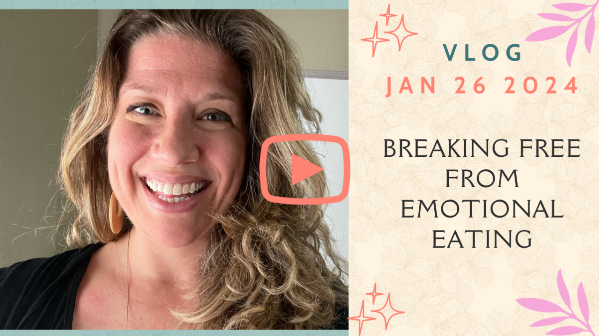 [VLOG] Jan 26, 2024 Breaking Free from Emotional Eating